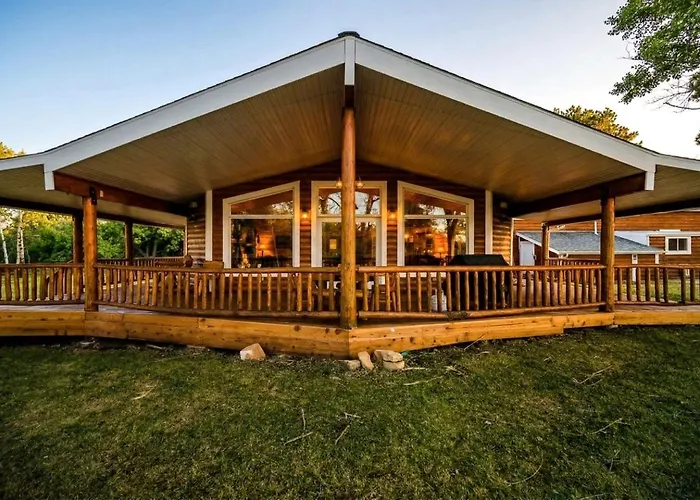 Spacious Retreat With Stone Fireplace & Pond Views In Banner, Wyoming